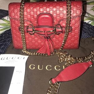 Authentic genuine leather small side bag